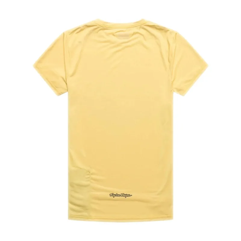 Troy Lee Designs Lilium Pro Women's Short Sleeve Jersey - Mono Butter-1