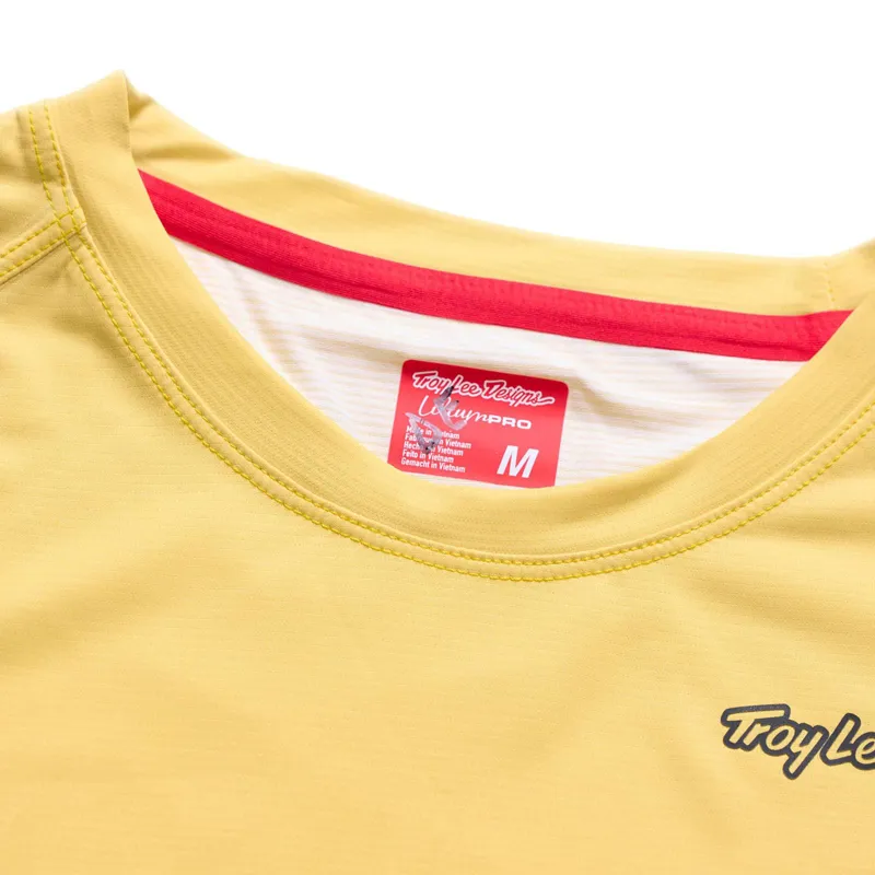 Troy Lee Designs Lilium Pro Women's Short Sleeve Jersey - Mono Butter-2