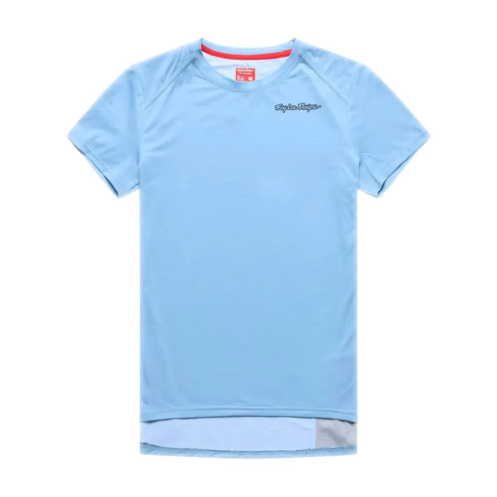 uPRISE Bikes Troy Lee Designs Lilium Pro Women's Short Sleeve Jersey - Mono Dawn Blue | Price match, 365 day returns, 18-Month Warranty, Finance Available & Free UK Delivery
