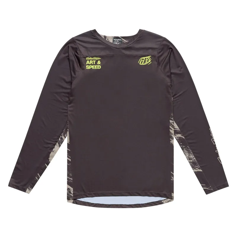 Troy Lee Designs Skyline Men's Long Sleeve Jersey - Elemental Dark Earth