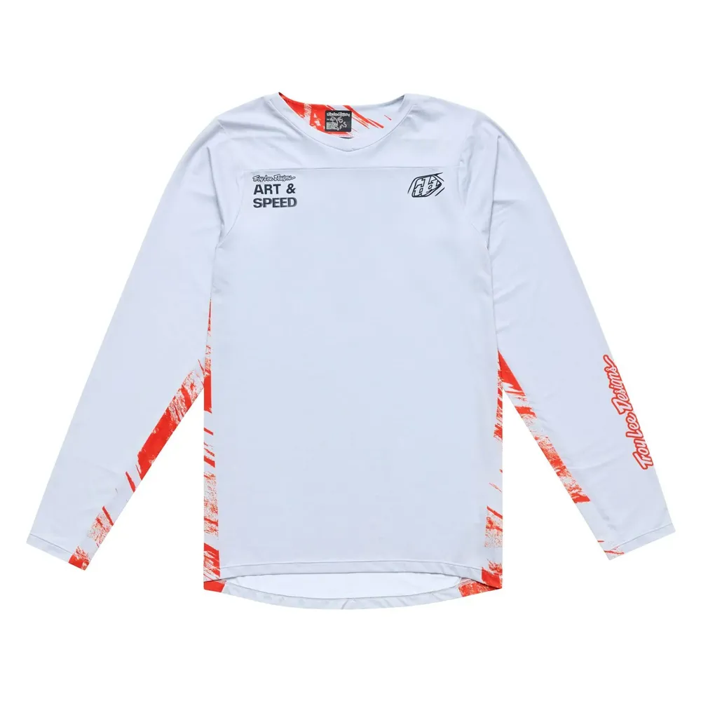 uPRISE Bikes Troy Lee Designs Skyline Men's Long Sleeve Jersey - Elemental Limestone | Price match, 365 day return s, 18-Month Warranty, Finance Available & Free UK Delivery