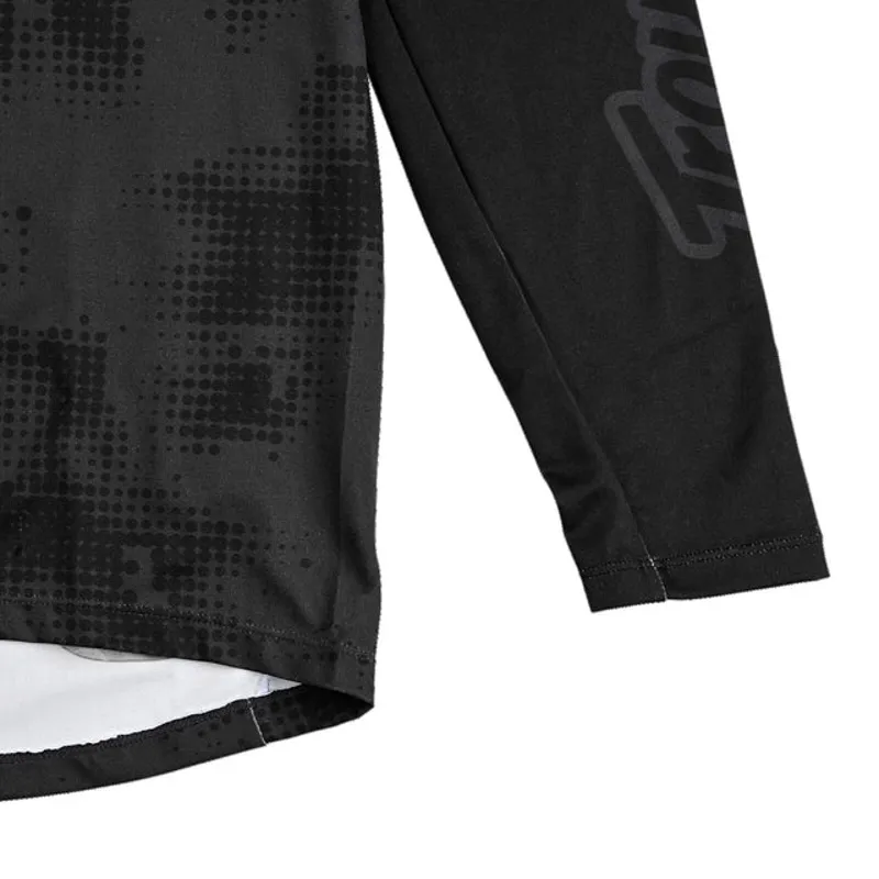 Troy Lee Designs Skyline Chill Men's Long Sleeve Jersey - Scattered Carbon-3