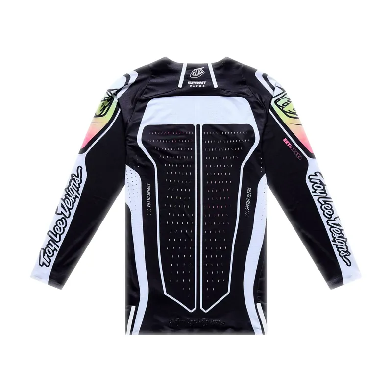 Troy Lee Designs Sprint Ultra  Men's Long Sleeve Jersey - Proton Black-1