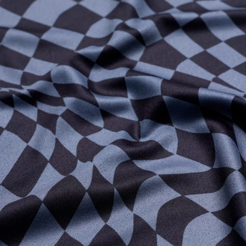 Troy Lee Lilium Women's Short Sleeve Jersey - Twisted Checkers Black-3