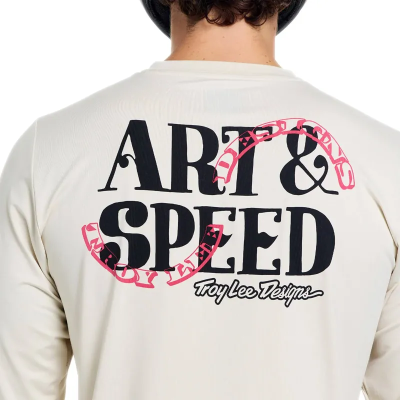 Troy Lee Designs Ruckus Ride Men's Long Sleeve Jersey - Art Speed Pumice-7
