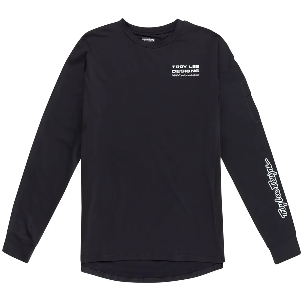 uPRISE Bikes Troy Lee Designs Ruckus Long Sleeve Men's Jersey - Factory Carbon | Price match, 365 day return s, 18-Month Warranty, Finance Available & Free UK Delivery