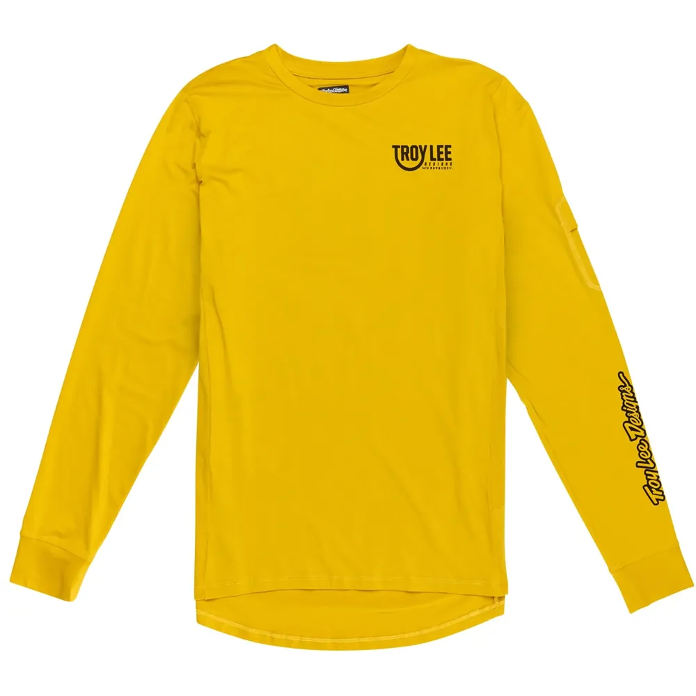 uPRISE Bikes Troy Lee Designs Ruckus Long Sleeve Men's Jersey - Eyez Safron | Price match, 365 day return s, 18-Month Warranty, Finance Available & Free UK Delivery