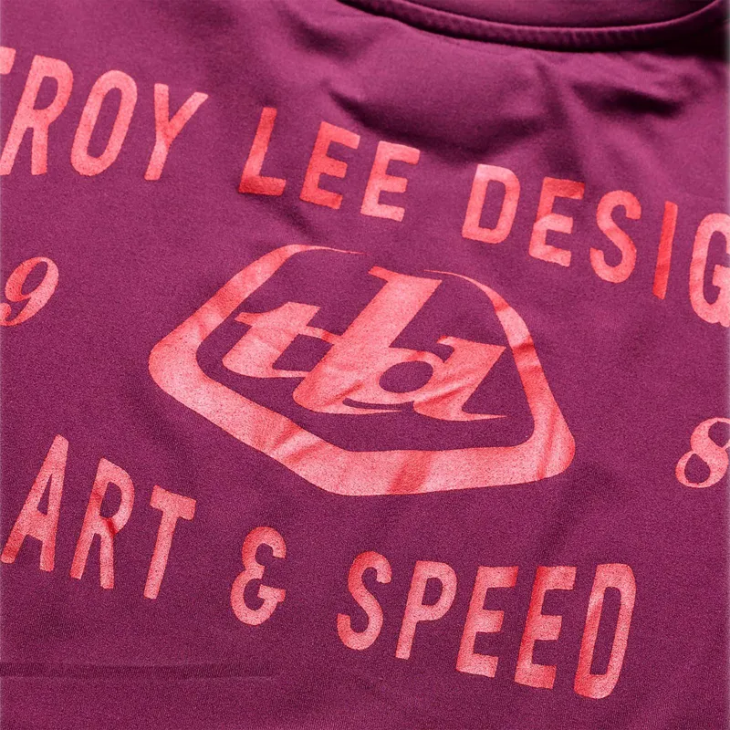 Troy Lee Designs Ruckus Ride Men's Long Sleeve Jersey - Lockdown Sangria-4