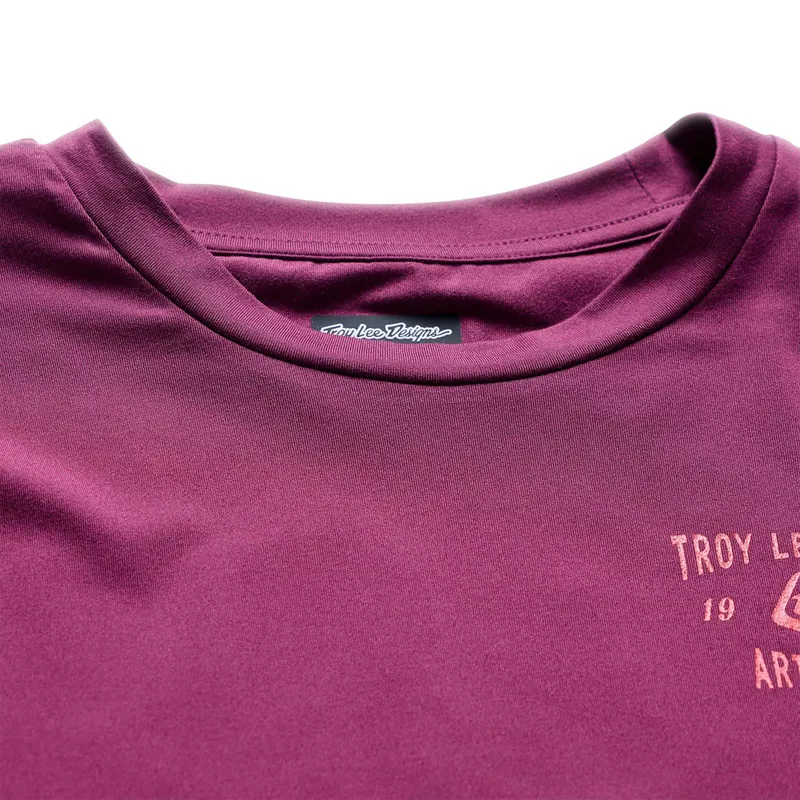 Troy Lee Designs Ruckus Ride Men's Long Sleeve Jersey - Lockdown Sangria-2