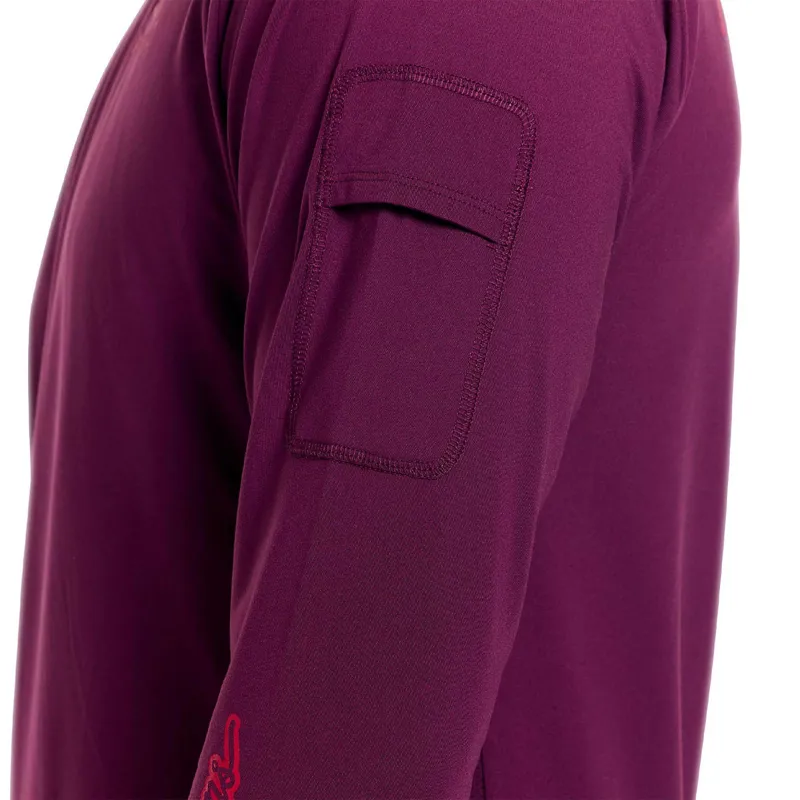 Troy Lee Designs Ruckus Ride Men's Long Sleeve Jersey - Lockdown Sangria-7