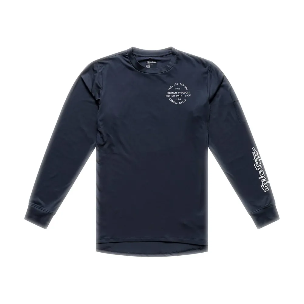 uPRISE Bikes Troy Lee Designs Ruckus Ride Men's Long Sleeve Jersey - Pressed Carbon | Price match, 365 day returns, 18-Month Warranty, Finance Available & Free UK Delivery