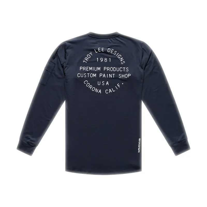 Troy Lee Designs Ruckus Ride Men's Long Sleeve Jersey - Pressed Carbon-1