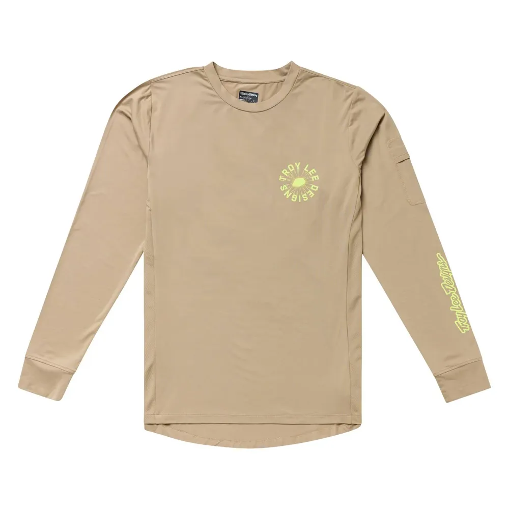 uPRISE Bikes Troy Lee Designs Ruckus Long Sleeve Men's Jersey - The Fuzz Timber | Price match, 365 day return s, 18-Month Warranty, Finance Available & Free UK Delivery