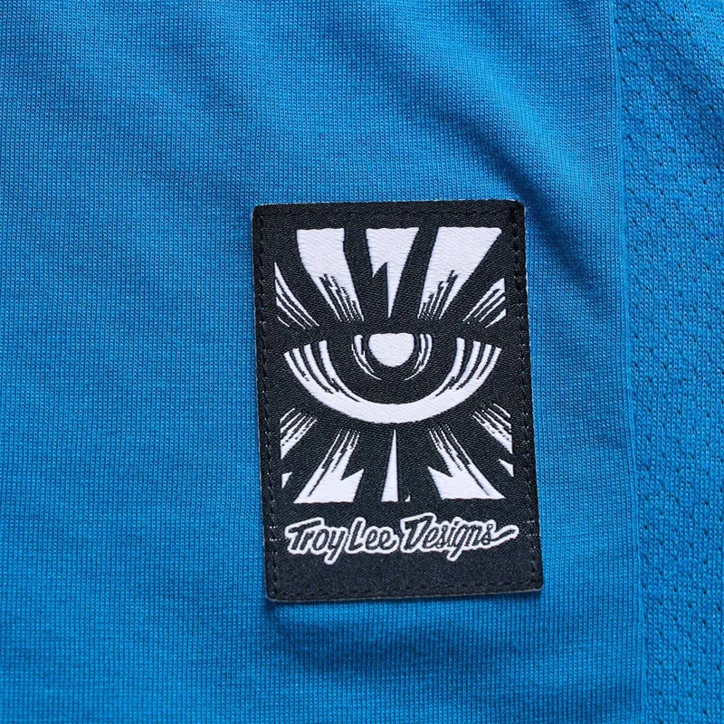 Troy Lee Designs Lilium Ride Women's Technical T-Shirt - One Eye Aero Blue-3