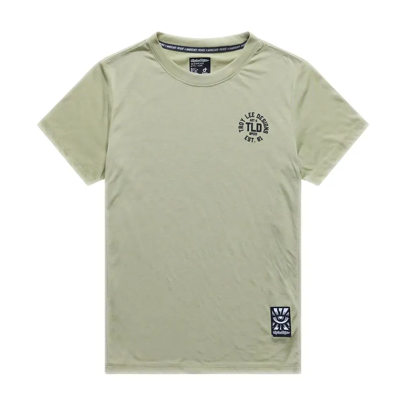 Troy Lee Designs Lilium Ride Women's Technical T-Shirt - Stamps Sage