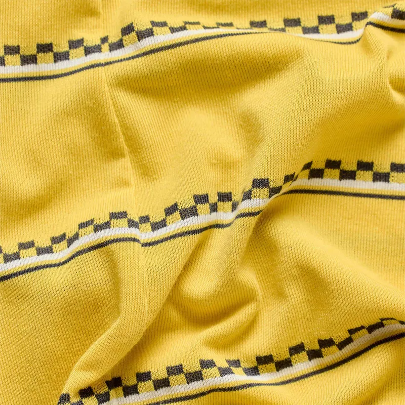 Troy Lee Designs Skyline Ride Men's Short Sleeve Jersey - Checked Out Butter-5