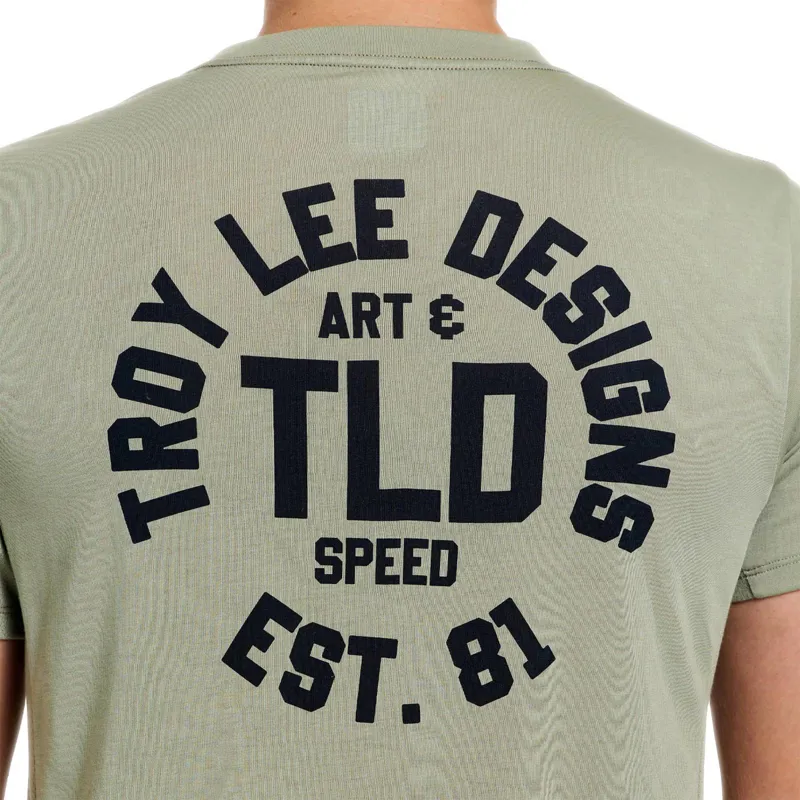 Troy Lee Designs Skyline Ride Men's Short Sleeve Jersey - Stamps Sage-9