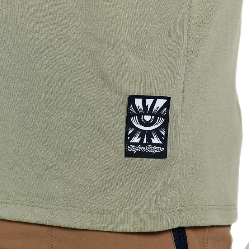 Troy Lee Designs Skyline Ride Men's Short Sleeve Jersey - Stamps Sage-8