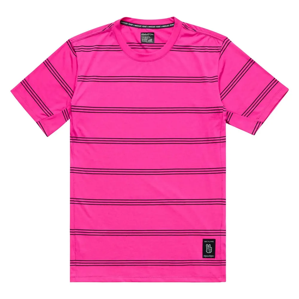 uPRISE Bikes Troy Lee Designs Skyline Ride Men's Short Sleeve Jersey - Washed Out Party Pink | Price match, 365 day return s, 18-Month Warranty, Finance Available & Free UK Delivery