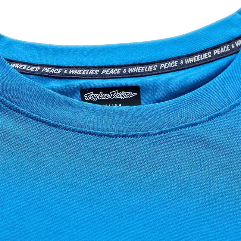 Troy Lee Designs Skyline Ride Men's Long Sleeve Jersey - One Eye Aero Blue-2