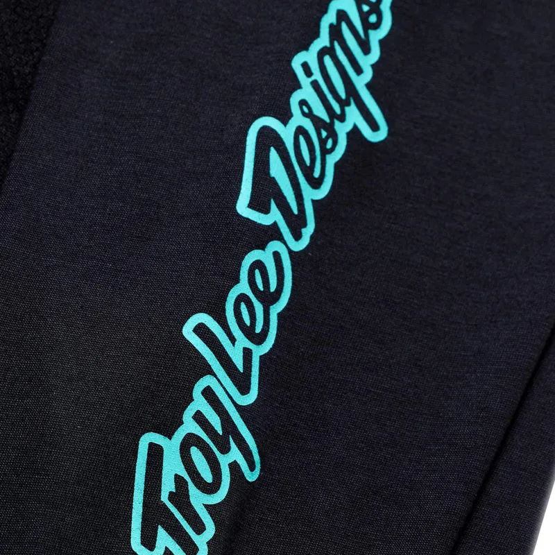 Troy Lee Designs Skyline Ride Men's Long Sleeve Jersey - Signature Black/Real Teal-5