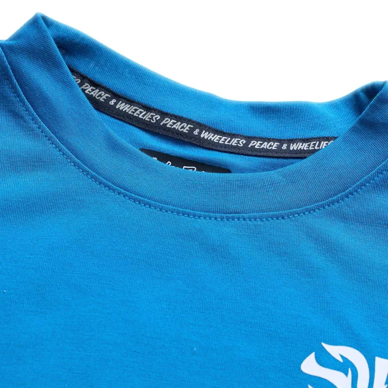 Troy Lee Designs Skyline Ride One Eye Youth Short Sleeve Technical T-Shirt - Aero Blue-2