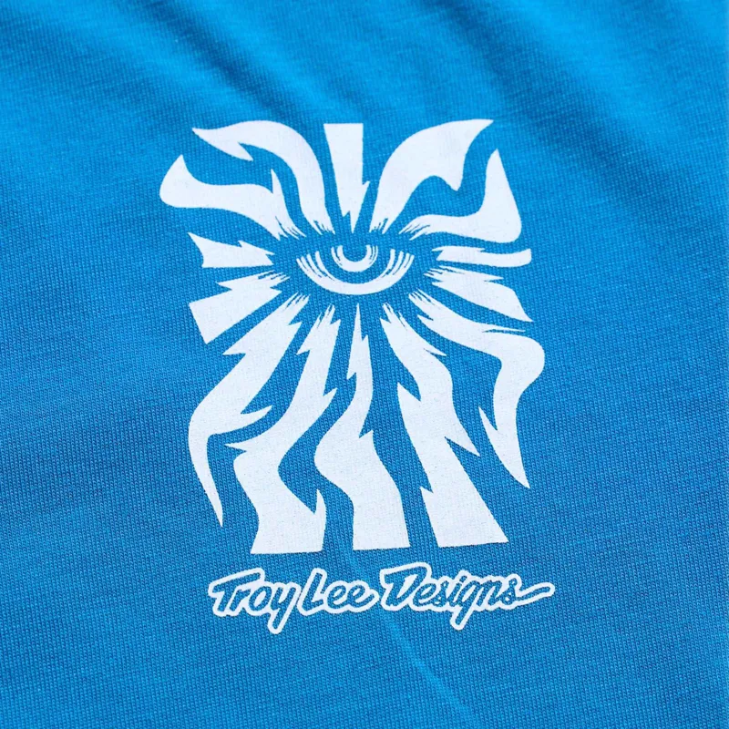 Troy Lee Designs Skyline Ride One Eye Youth Long Sleeve T-Shirt - Aero Blue-2