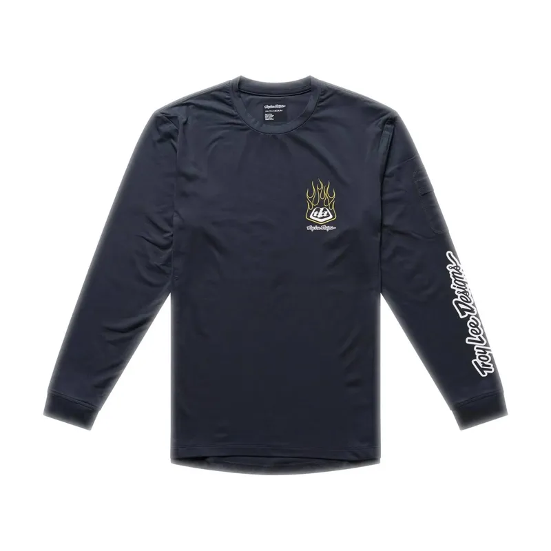 Troy Lee Designs Ruckus Ride Pressed Youth Long Sleeve T-Shirt - Carbon