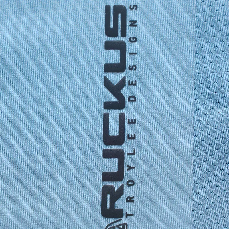 Troy Lee Designs Ruckus Ride Carbs Youth Long Sleeve T-Shirt - Dawn Blue-7