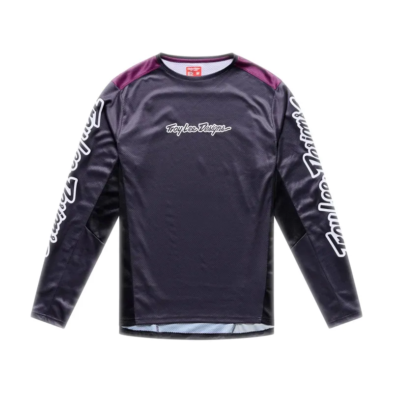 Troy Lee Designs Stage Men's Long Sleeve Jersey - Signature Carbon 