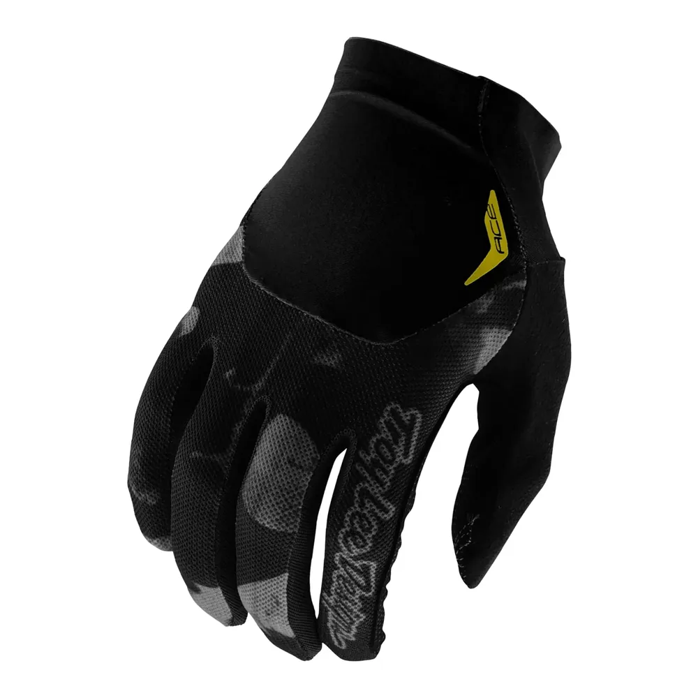uPRISE Bikes Troy Lee Designs Ace Men's Long Finger Gloves - Scrubland Black | Price match, 365 day return s, 18-Month Warranty, Finance Available & Free UK Delivery