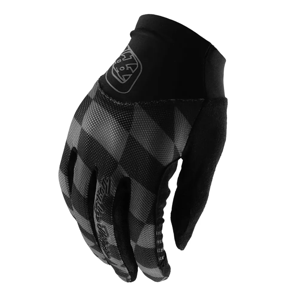 uPRISE Bikes Troy Lee Designs Ace 2.0 Women's Gloves - Twisted Checkers Black | Price match, 365 day return s, 18-Month Warranty, Finance Available & Free UK Delivery