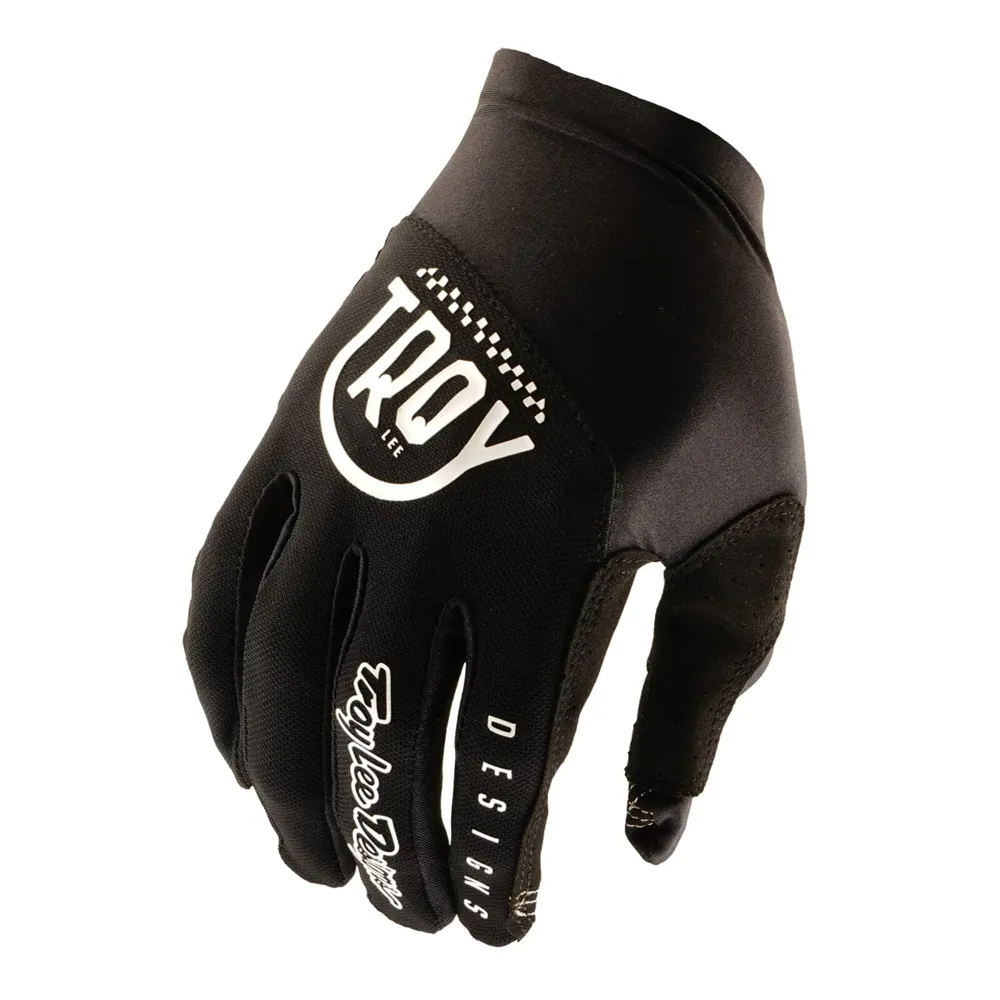 uPRISE Bikes Troy Lee Designs Flowline Men's Long Finger Gloves - Eyez Black | Price match, 365 day return s, 18-Month Warranty, Finance Available & Free UK Delivery