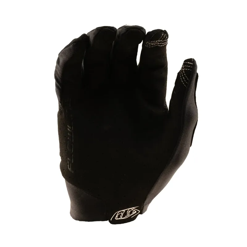 Troy Lee Designs Flowline Men's Long Finger Gloves - Eyez Black-1