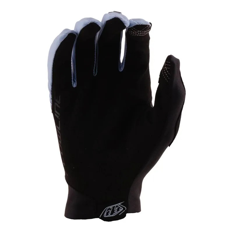 Troy Lee Designs Flowline Long Finger Gloves - Mono Dawn Blue-1