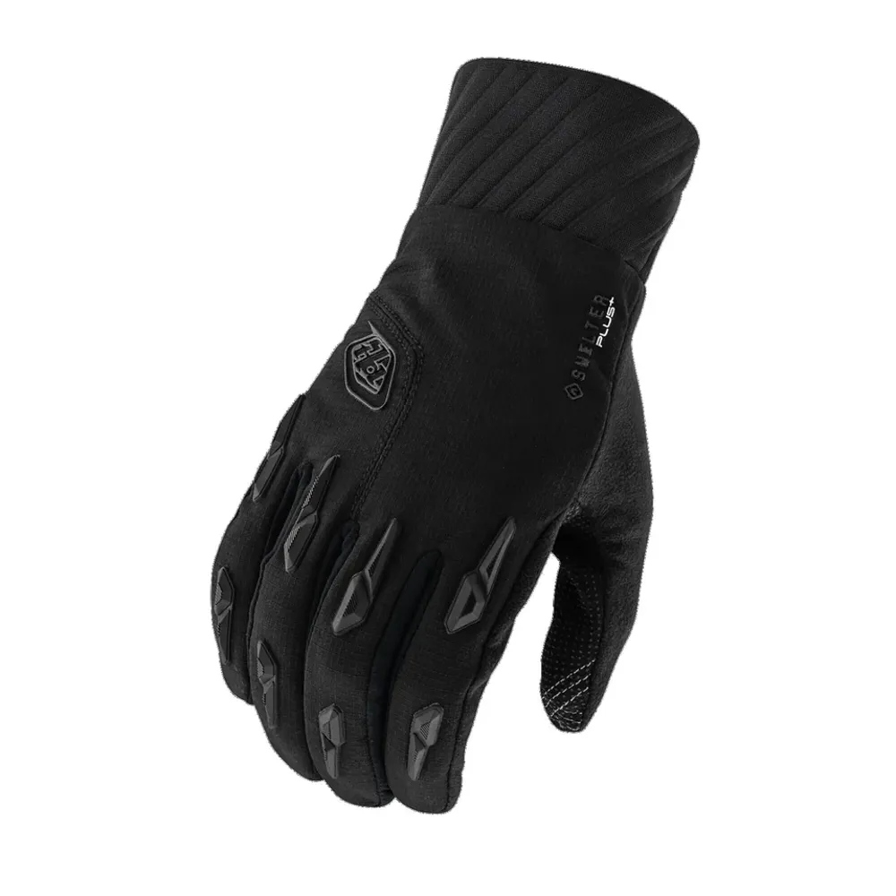 uPRISE Bikes Troy Lee Designs Swelter Plus Long Finger Gloves - Mono Black | Price match, 365 day return s, 18-Month Warranty, Finance Available & Free UK Delivery