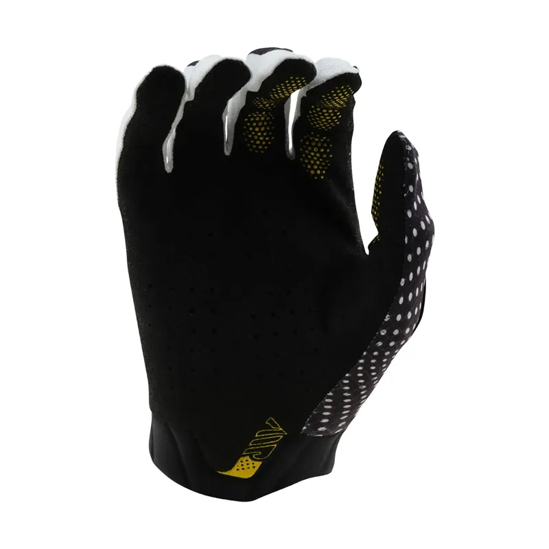 Troy Lee Designs Air Men's Long Finger Gloves - Optic White/Black-1