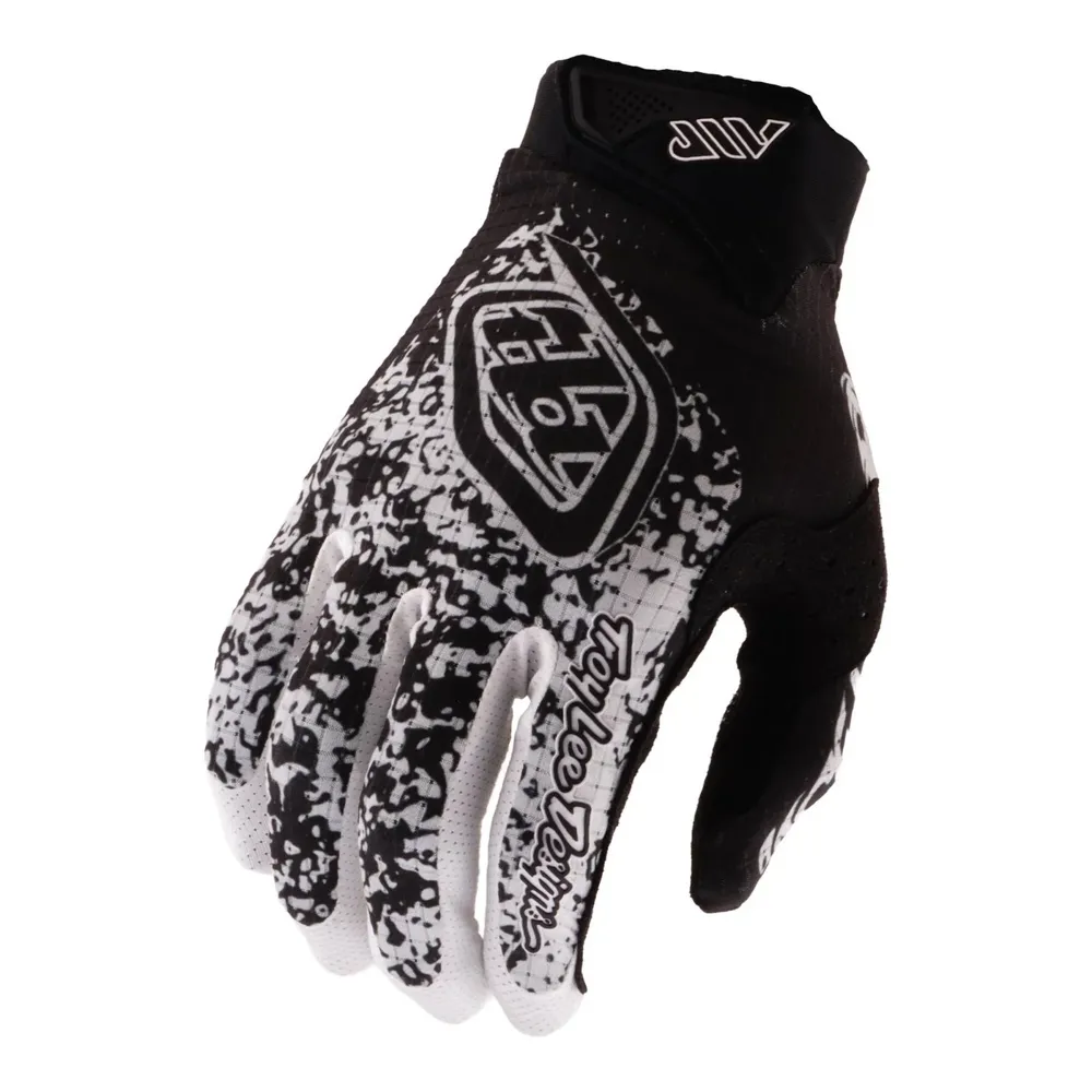 uPRISE Bikes Troy Lee Designs Air Long Finger Gloves - Sever Black/White | Price match, 365 day returns, 18-Month Warranty, Finance Available & Free UK Delivery