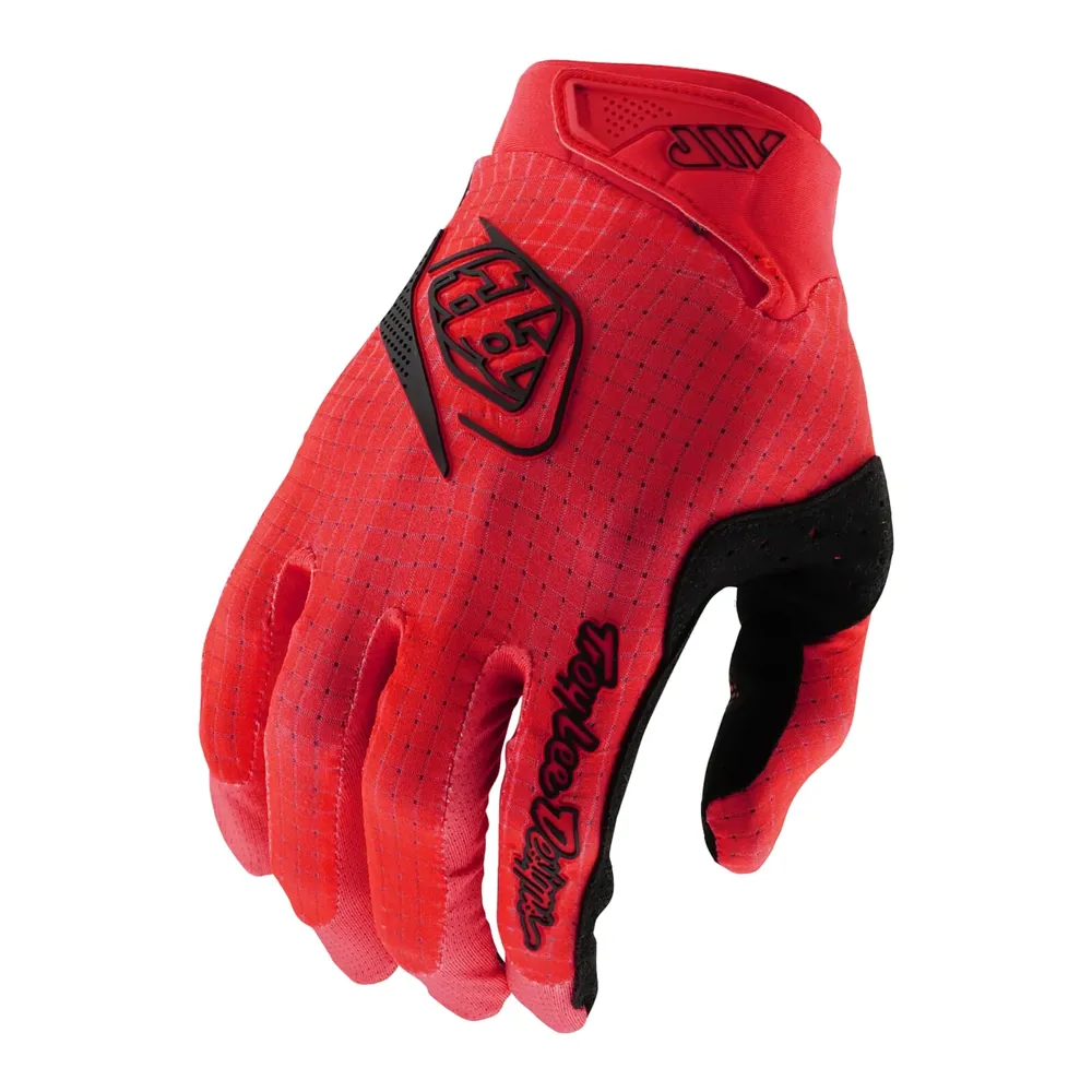 uPRISE Bikes Troy Lee Designs Air Men's Long Finger Gloves - Mono Infra Red | Price match, 365 day return s, 18-Month Warranty, Finance Available & Free UK Delivery