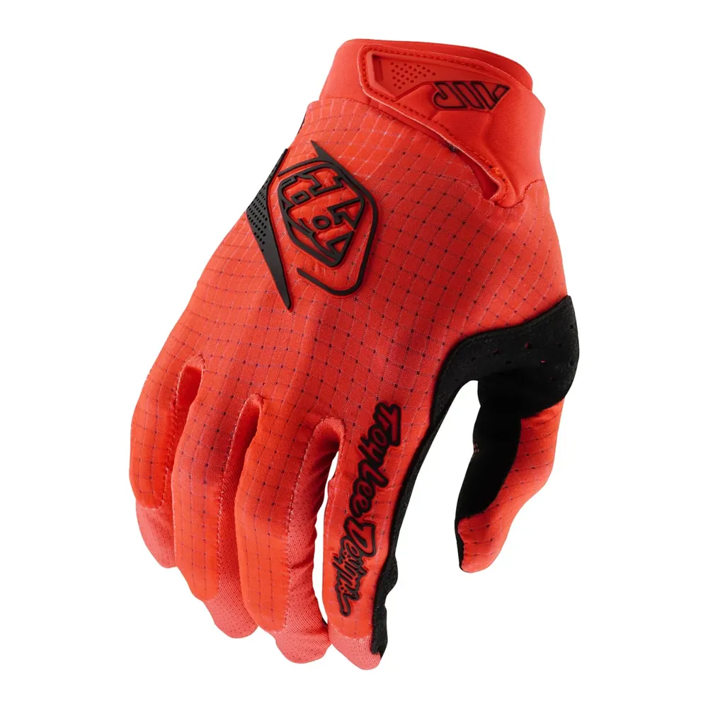 uPRISE Bikes Troy Lee Designs Air Men's Long Finger Gloves - Mono Orange | Price match, 365 day return s, 18-Month Warranty, Finance Available & Free UK Delivery