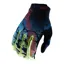 Troy Lee Designs Youth Air Long Finger Gloves - Drip Glo Yellow/Navy
