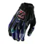 Troy Lee Designs Youth Air Long Finger Gloves - Torched Black/Purple