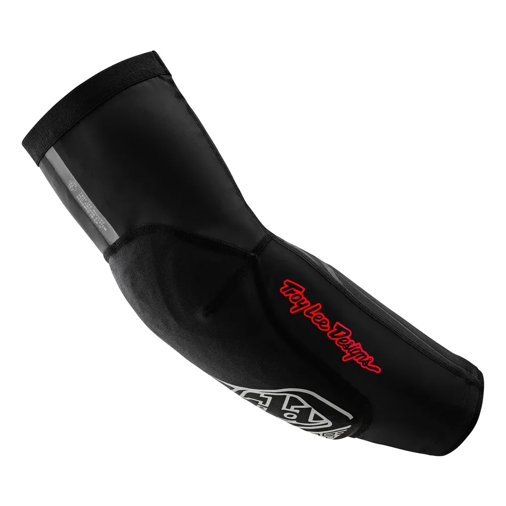 uPRISE Bikes Troy Lee Designs Stage Pro Elbow Guards - Solid Black | Price match, 365 day return s, 18-Month Warranty, Finance Available & Free UK Delivery