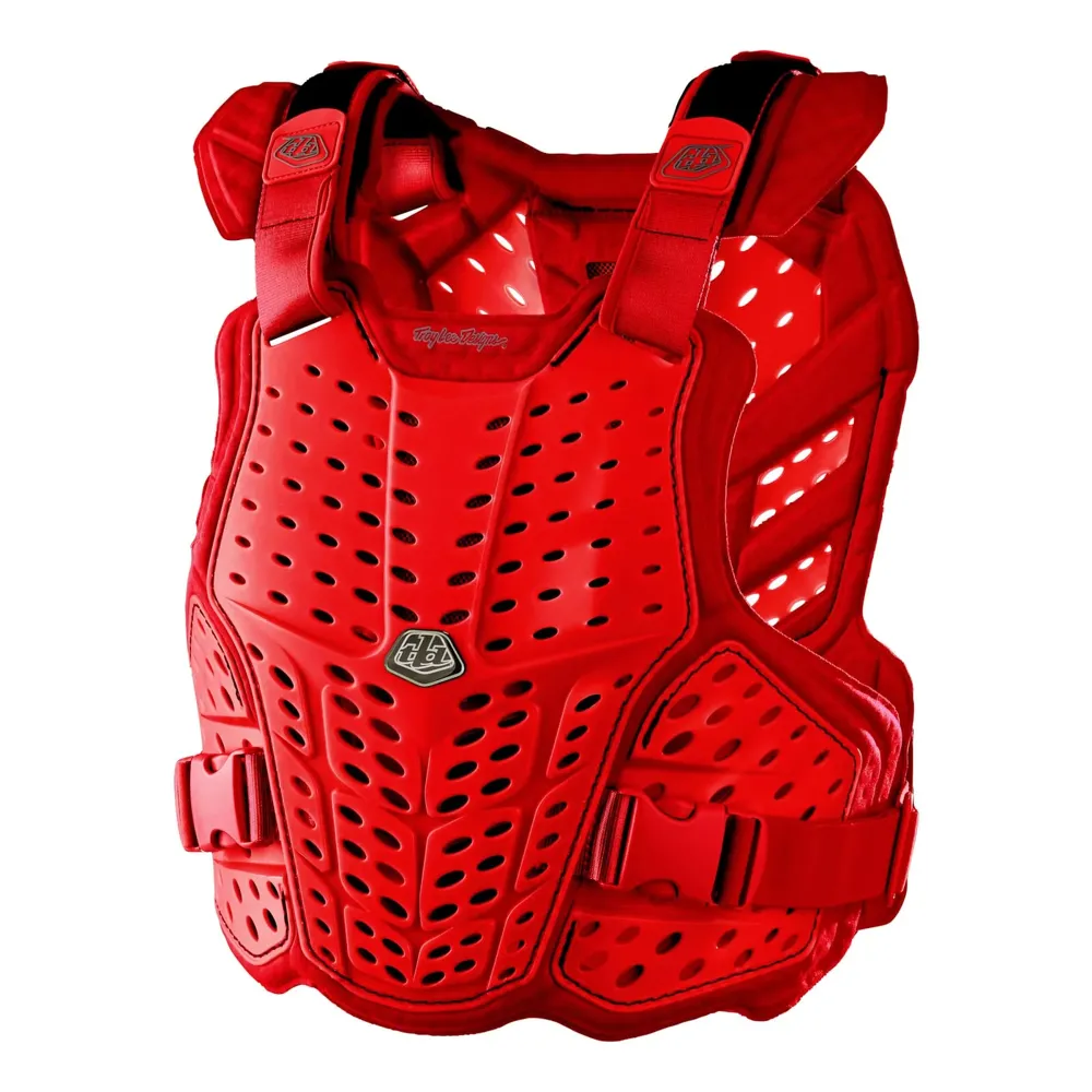 uPRISE Bikes Troy Lee Designs Troy Lee Rockfight Chest Protector - Red | Price match, 365 day return s, 18-Month Warranty, Finance Available & Free UK Delivery