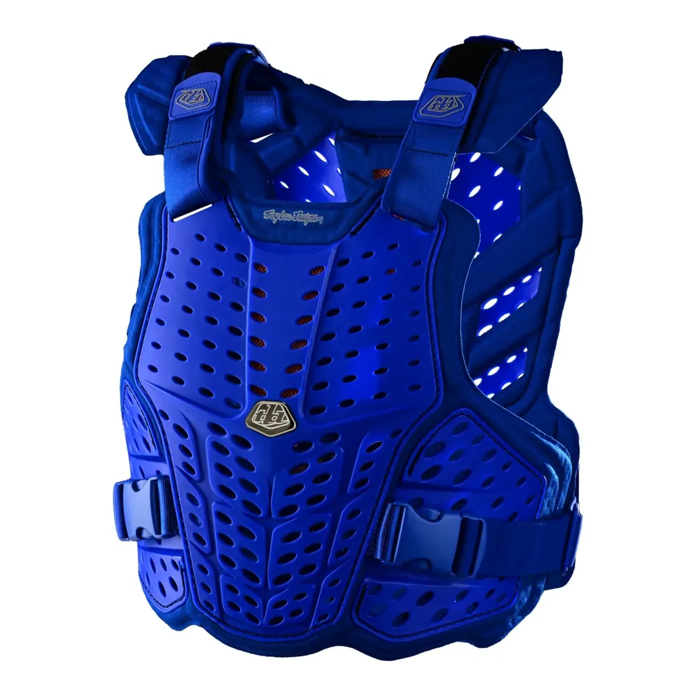 uPRISE Bikes Troy Lee Designs Troy Lee Rockfight Chest Protector - Blue | Price match, 365 day return s, 18-Month Warranty, Finance Available & Free UK Delivery