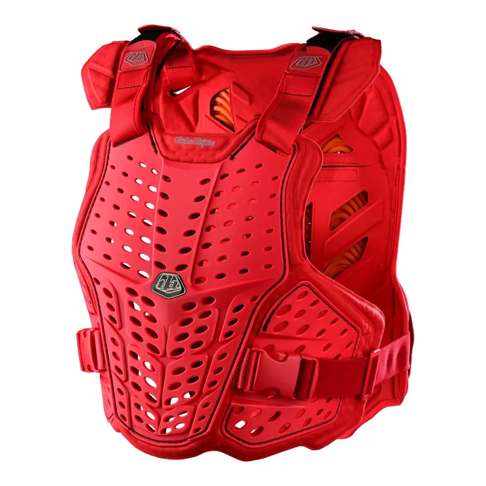 uPRISE Bikes Troy Lee Designs Rockfight CE Chest Protector - Red | Price match, 365 day return s, 18-Month Warranty, Finance Available & Free UK Delivery