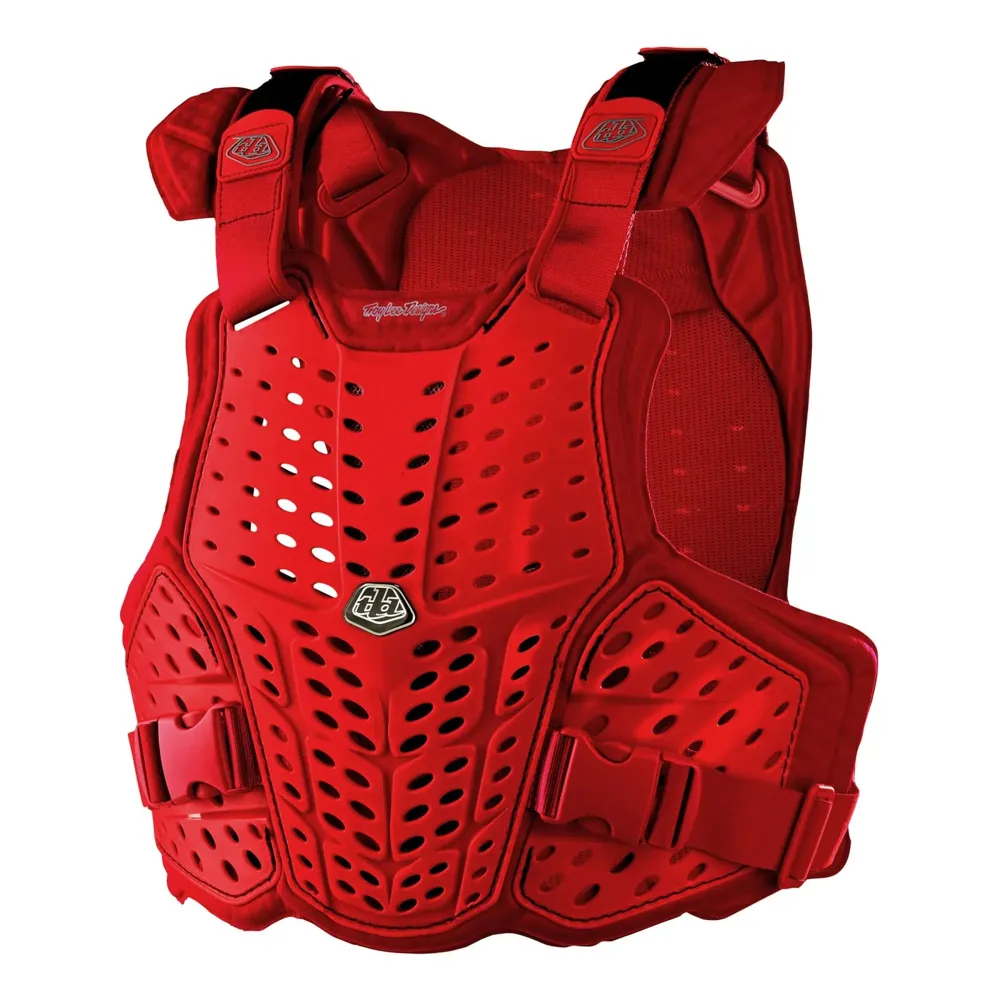 uPRISE Bikes Troy Lee Designs Rockfight CE Flex Chest Protector - Red | Price match, 365 day return s, 18-Month Warranty, Finance Available & Free UK Delivery