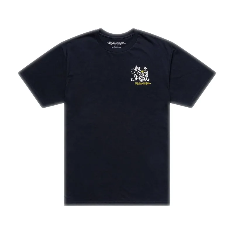 Troy Lee Designs Heritage Men's Short Sleeve T-Shirt - Black