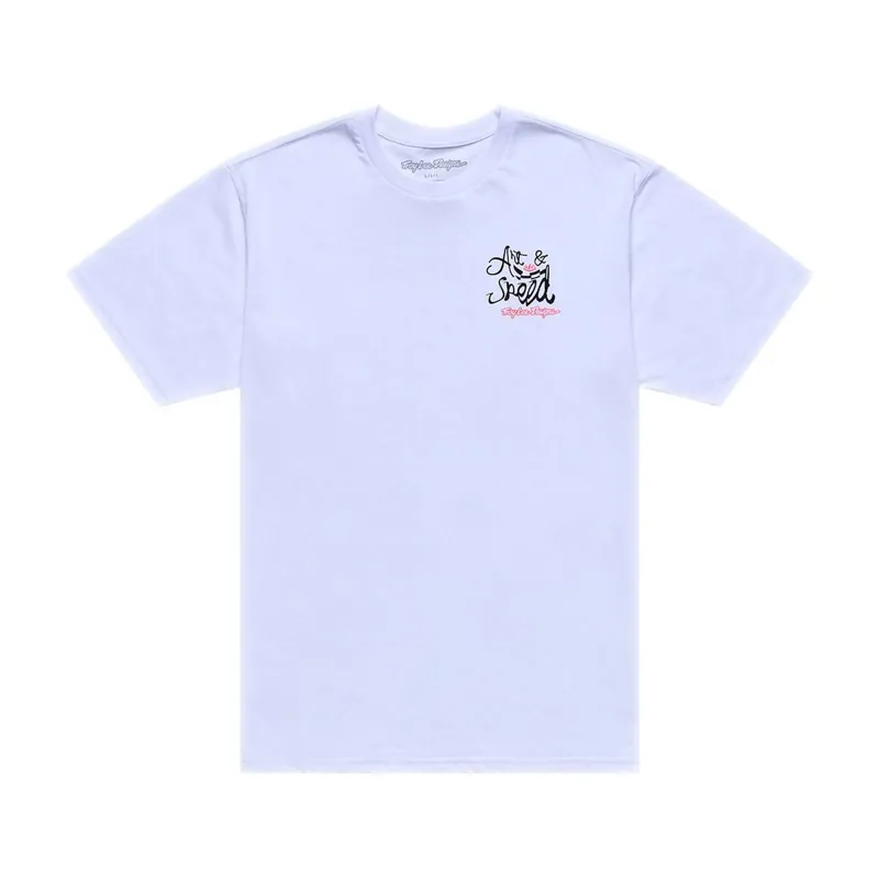 Troy Lee Designs Heritage Men's Short Sleeve T-Shirt - White