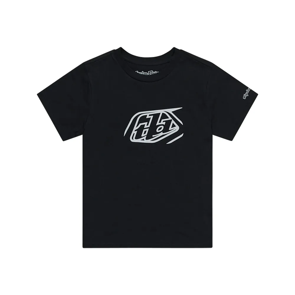 uPRISE Bikes Troy Lee Designs Badge Men's Short Sleeve T-Shirt - Black | Price match, 365 day return s, 18-Month Warranty, Finance Available & Free UK Delivery